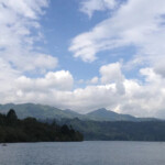 View of mountains South Sumatra