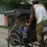 Local transport Tanjung Setia Sumatra